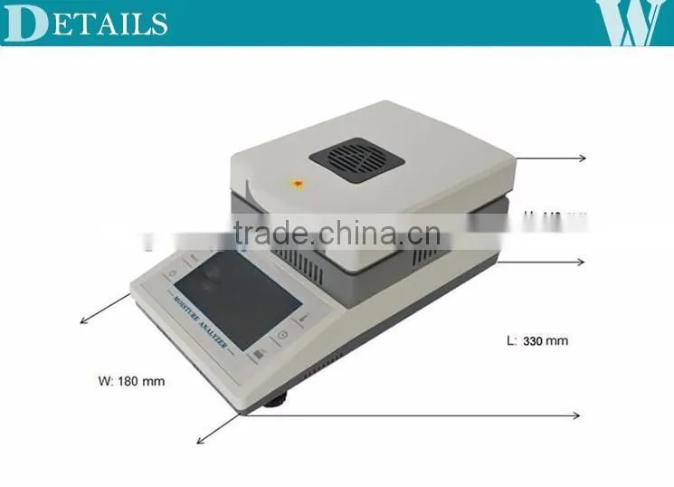 Test Grain touch screen LCD moisture analyzer