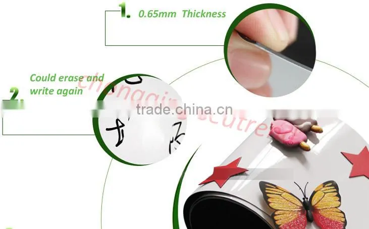 Sheet Shape and Rubber Magnetic sheet CPE added Magnetic rolls