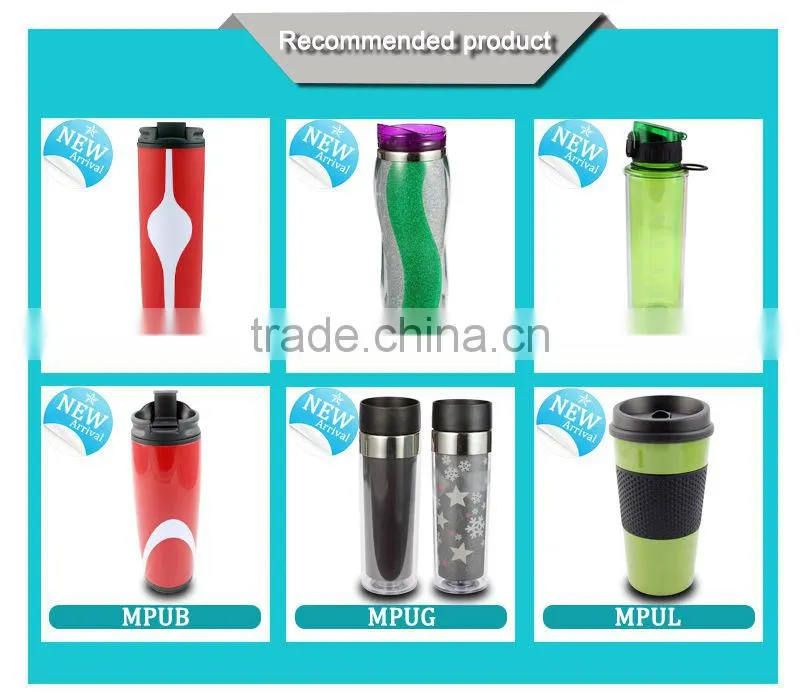 Wholesale promotional portable sports tritan water bottle with fruit infuser
