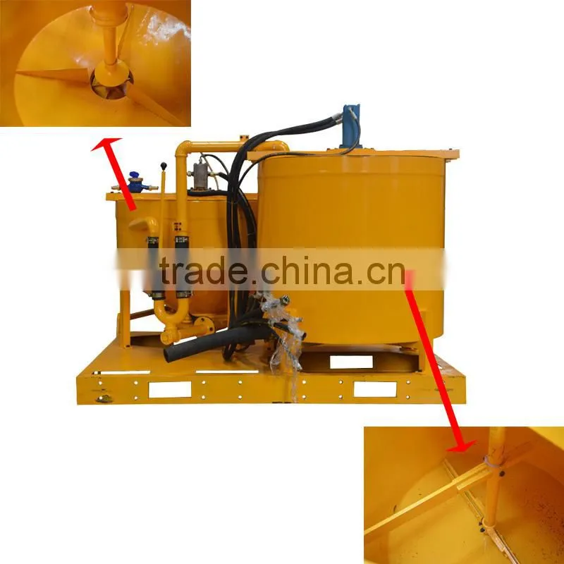 GGP400/700/100 Full Hydraulic Drive Dam Foundations Bentonite Grout Plant