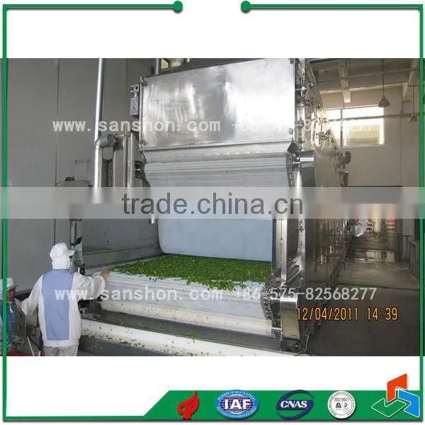 Sanshon SBJ Belt Type Food Dehydrator Equipment Mesh Belt Dryer