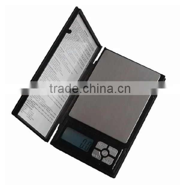Black high accuracy 0.01 g electronic jewelry scale