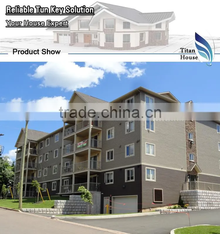 Pre Engineered Light Steel Modular Apartment Buildings of Quality
