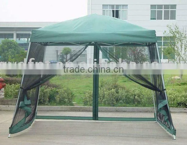 Folding canopy tent