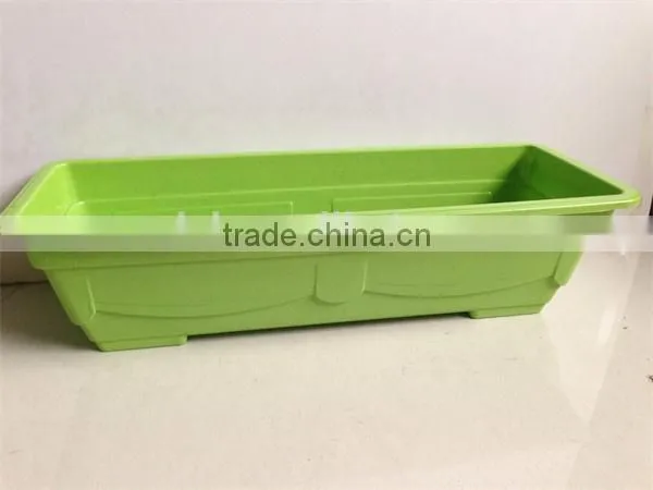 Hot sell balcony plant pot Rectangular flowerpot