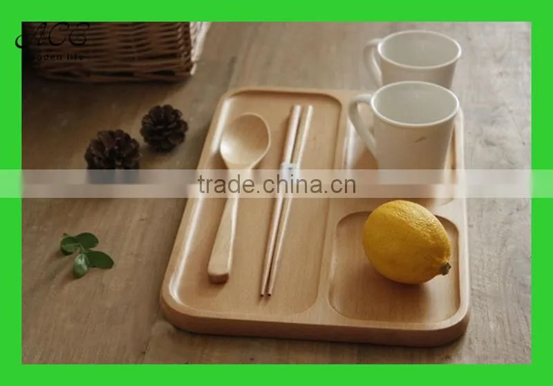 Custom rectangle wood plate