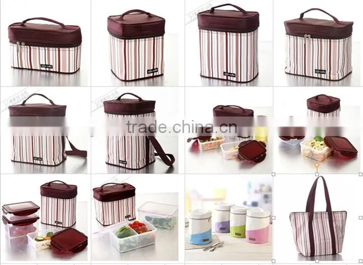 Waterproof 4.6L Travel Picnic Lunch Box Container Snack Tote Isothermic Cooler Handbag