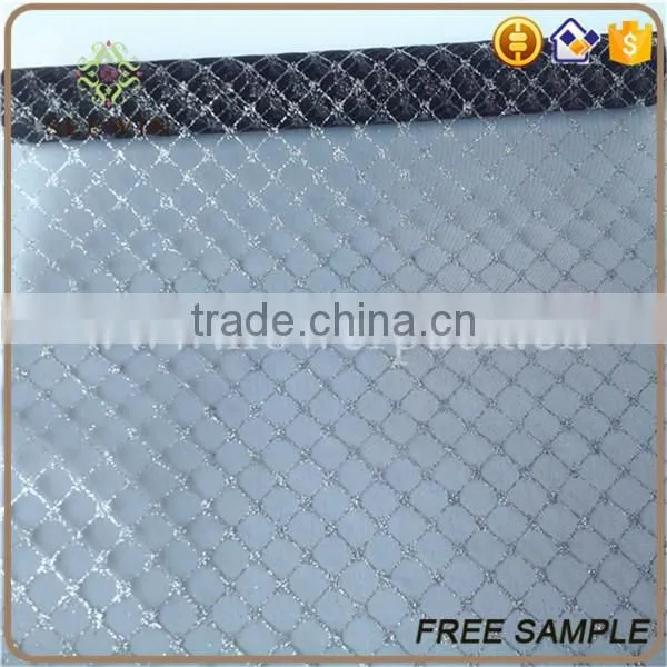 gliterring mesh organza flower packing roll