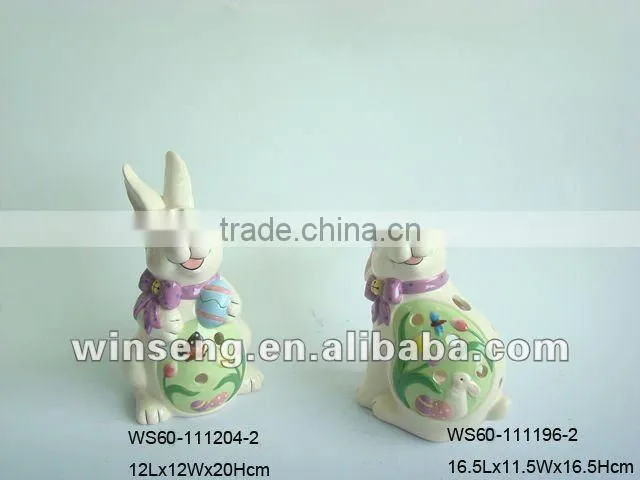 Ceramic Easter Rabbit Shape catalytic Oil Burner