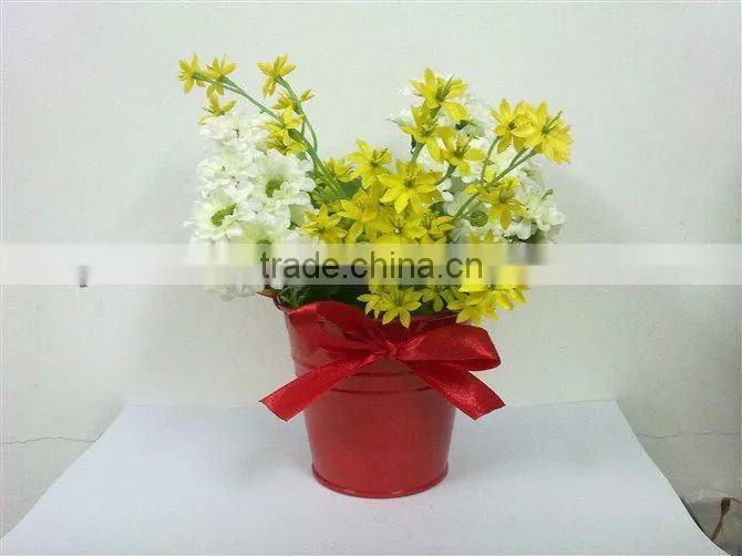 eco-friendly decorative metal pot