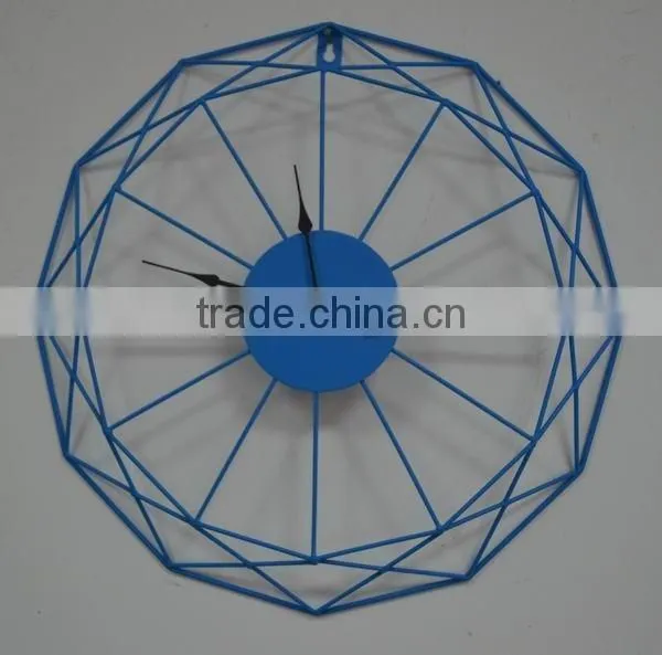 Metal simple wall clock