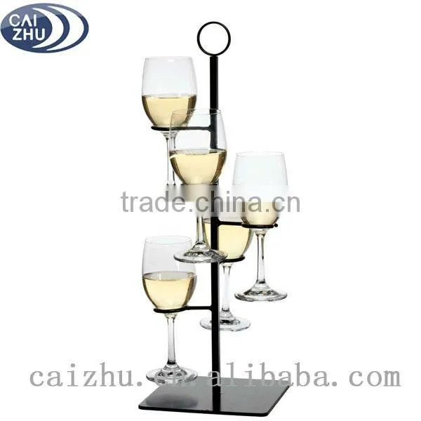 Metal Wine Glass Holder for 5 glasses