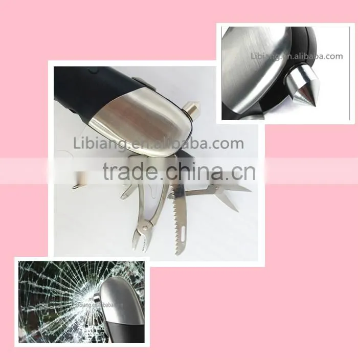 high quality multi-function flashlight with knife