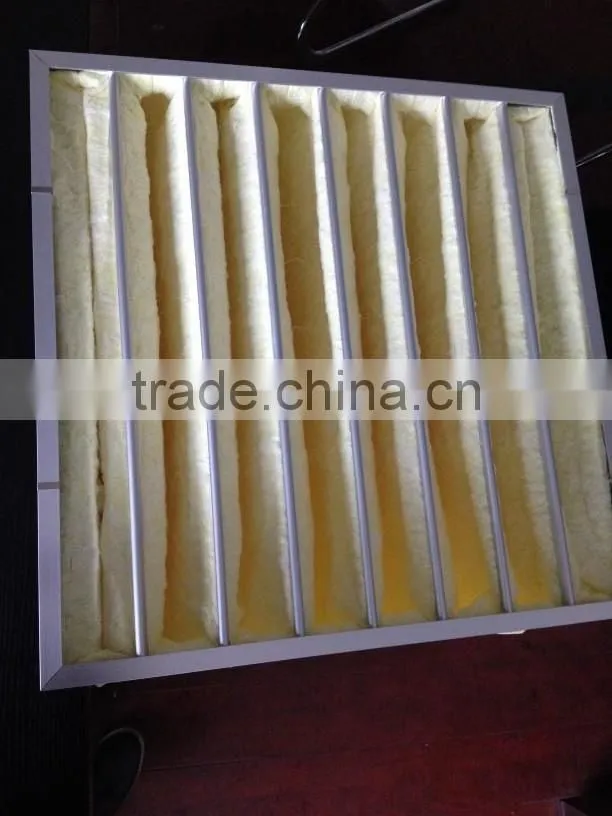 Air-condition fiber glass air filter bag with high quality