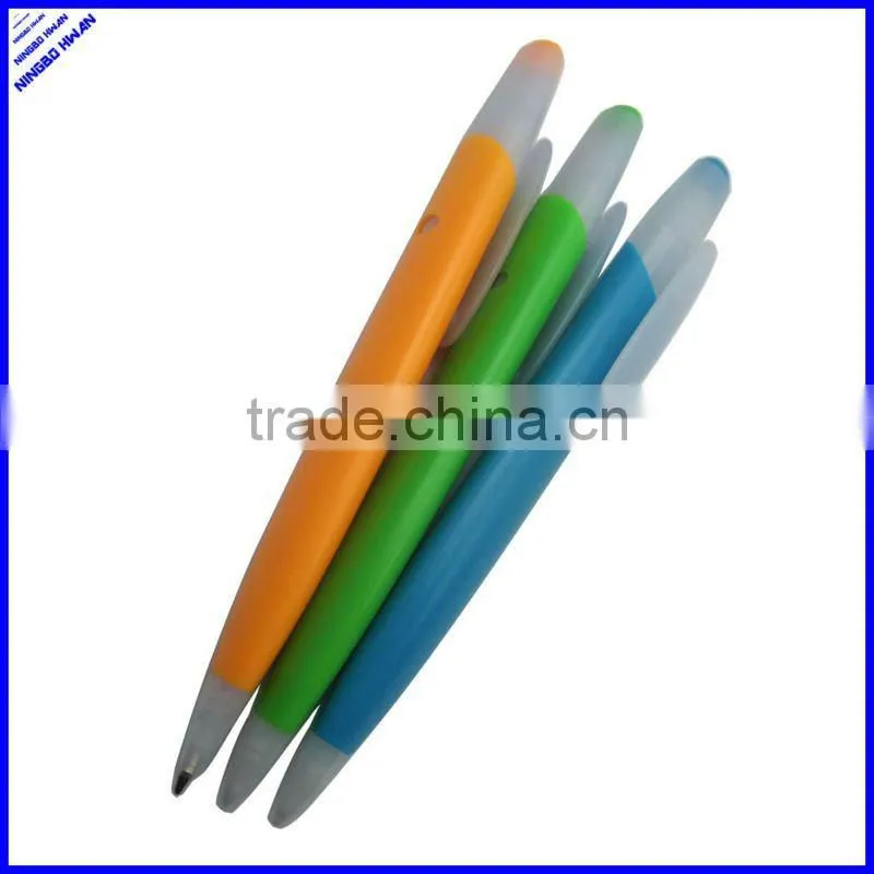 6321062 new model promotional plastic fat body plastic pen