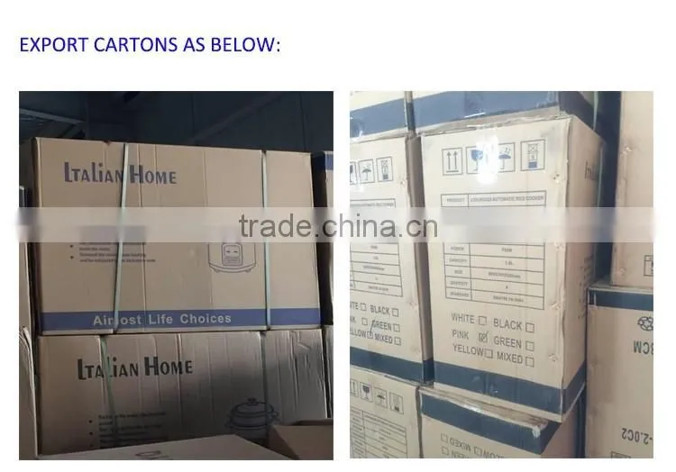 Hot sale high quality 500W 3L and 900W 5L electric rice cooker