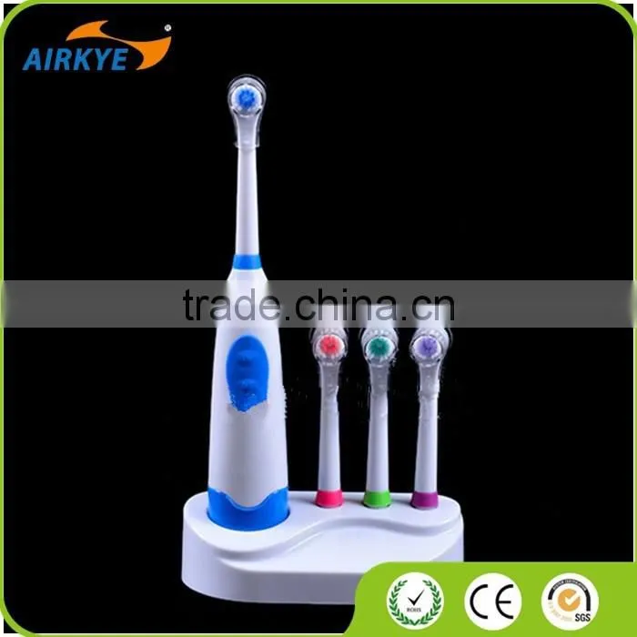Electric toothbrush waterproof revolving toothbrush + 3 Brush Heads For Kids