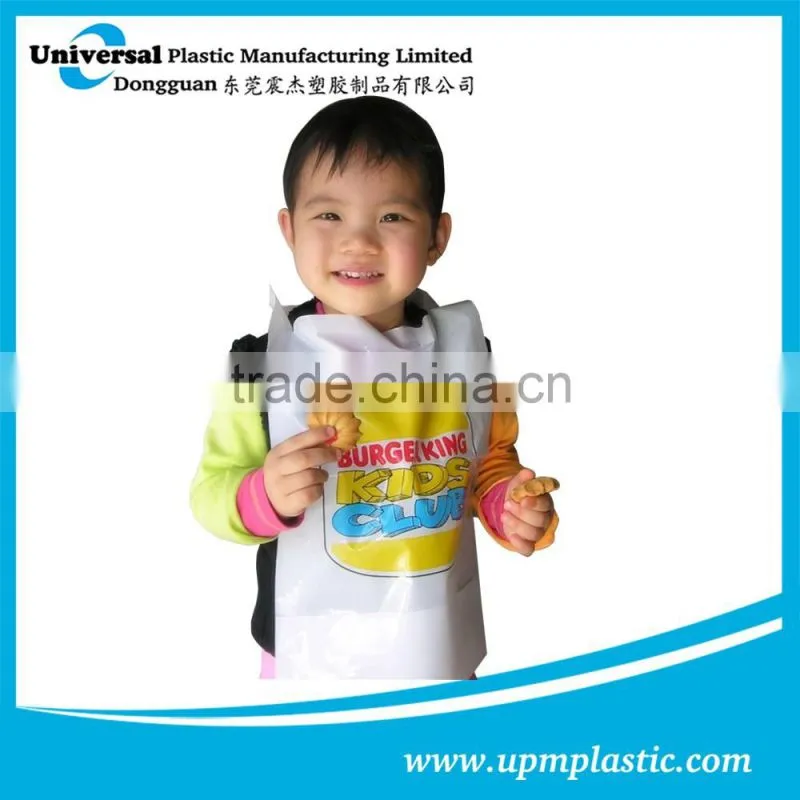 Plastic PE BIB With Pocket