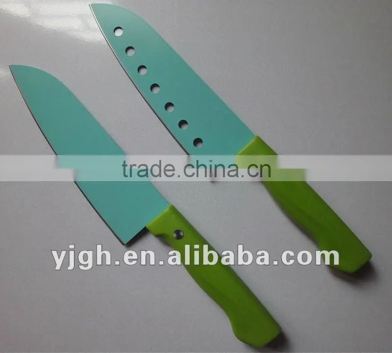 2pcs non-stick kitchen knife set