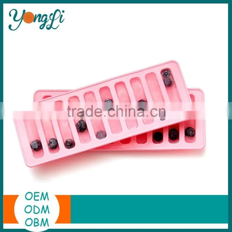 NEW Rectangular Strips Chocolate Ice Strips Silicone Mold