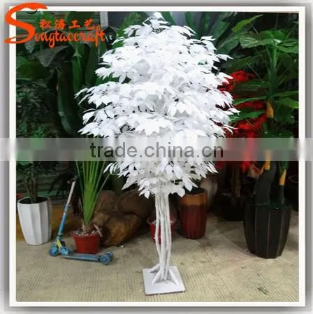 China supplier artificial white tree for weddings home and garden decoration