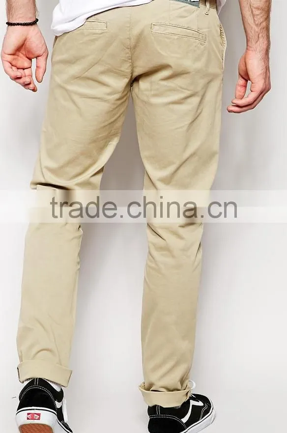 Skinny Fit Washed Out Chinos