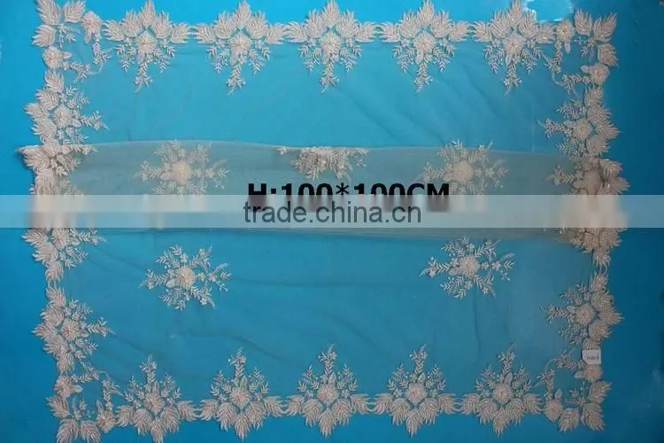 New hand embroidery designs party table cloth in best price