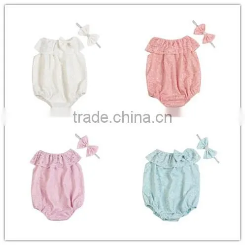 2017Hot Sale Soft Newborn Baby Comfortable Baby Clothes Baby Romper
