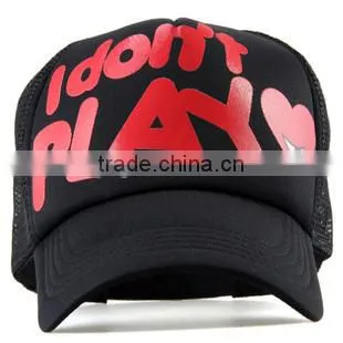 2016 new design caps, mesh caps, fashion Printed modern caps