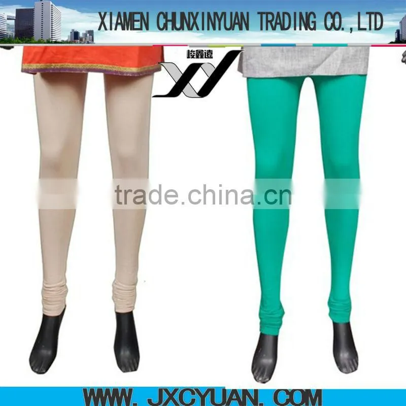 China women clothing women and ladies high quality cotton spandex long leggings