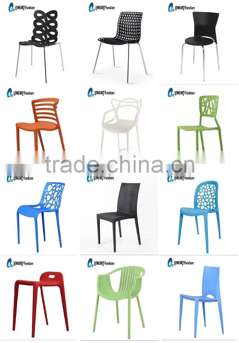 LS-4001A Modern Dining Room Furniture Cheap ABS Plastic Chair Replica Eiffel Chair