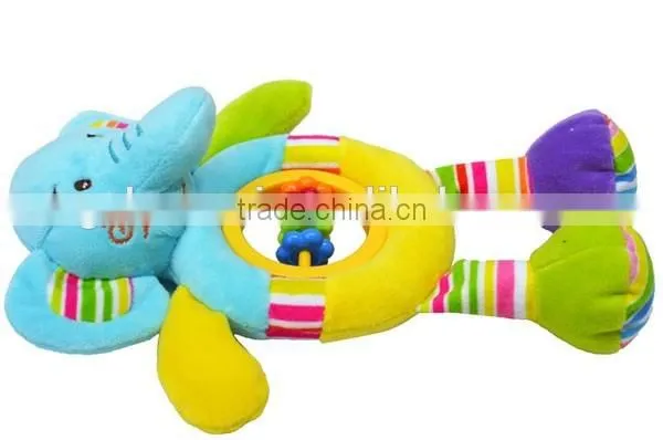 Cute Plush toy with abacus beads for formative education/enlighten education