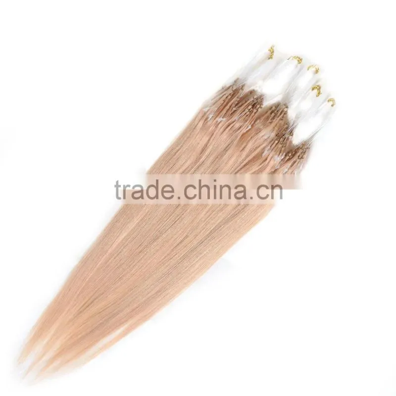 virgin human hair loop ring hair extenisons