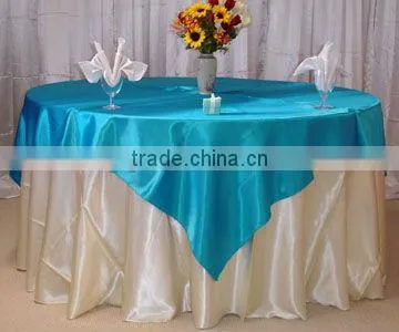 Satin table overlay wedding table overlay elegant overlay