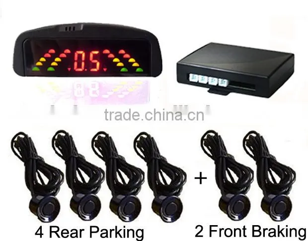 Car Parking Sensor Distance Control Sensor With Led Display Reverse Aid System car parking sensor price Wholesale