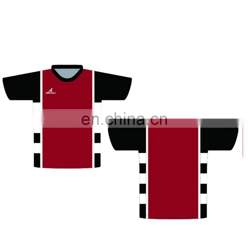 new design cheap custom rugby jersey in low MOQ