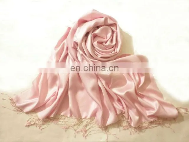 100% Silk Shawls in satin weave