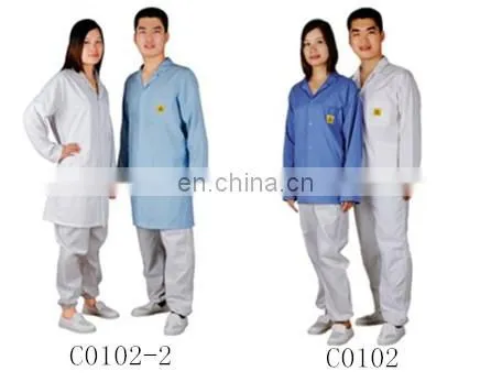 12 years supplier Maxsharer manufacture esd antistatic short sleeve work shirt