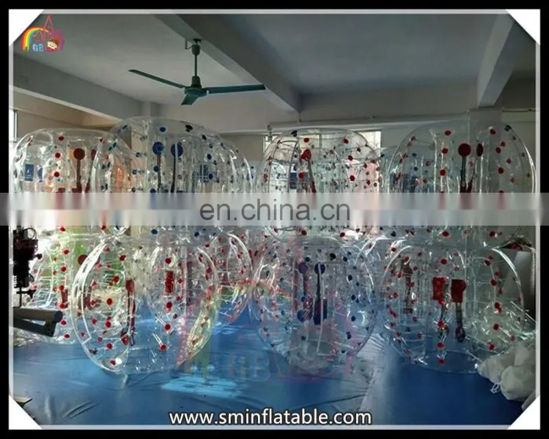 Human inflatable bumper bubble ball, inflatable bumper ball for sport game