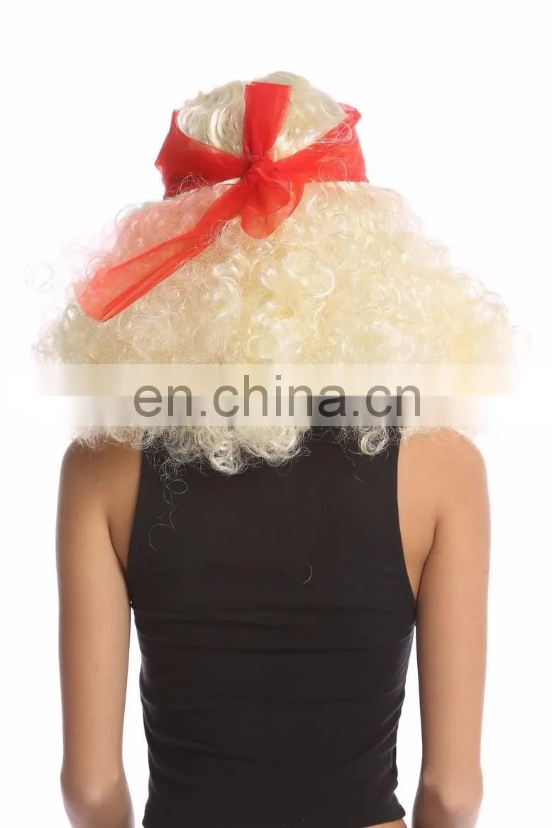 Carnival Hippie women blond wigs P-W239