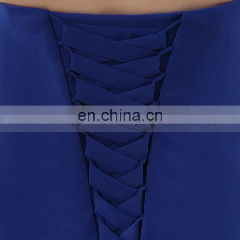 Simple Cheap Short Mini Chiffon Party Dress V-Neck Lace-up Sequins Cocktail Dresses