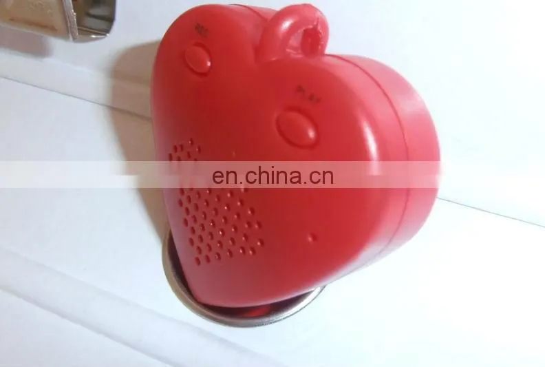 80mm Diameter ABS Plastic Voice Recorder For Kids