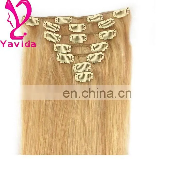 bridal hair accessories hot selling Brazilian clip In hair extension
