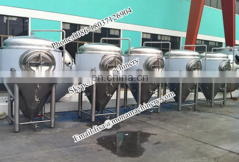 Home-brew conical fermenter tank/ Stainless steel beer fermenter /brewery fermenting equipment