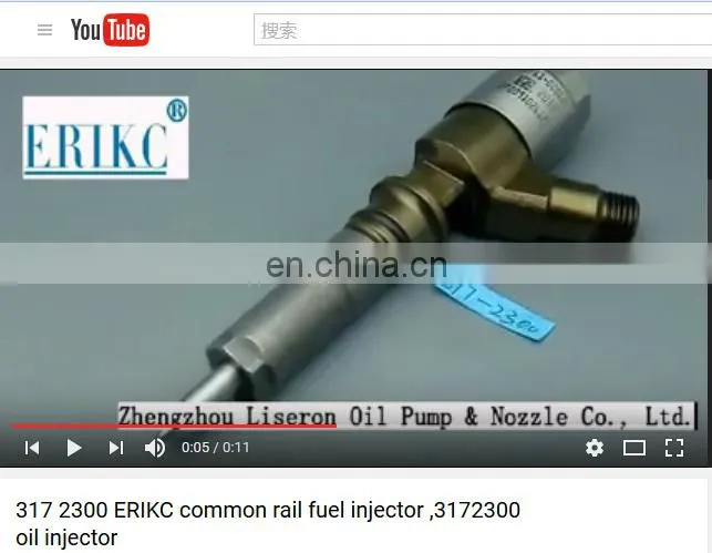 oil engine 320D excavator injector/solenoid fuel injector 317-2300/diesel enjektor 3172300