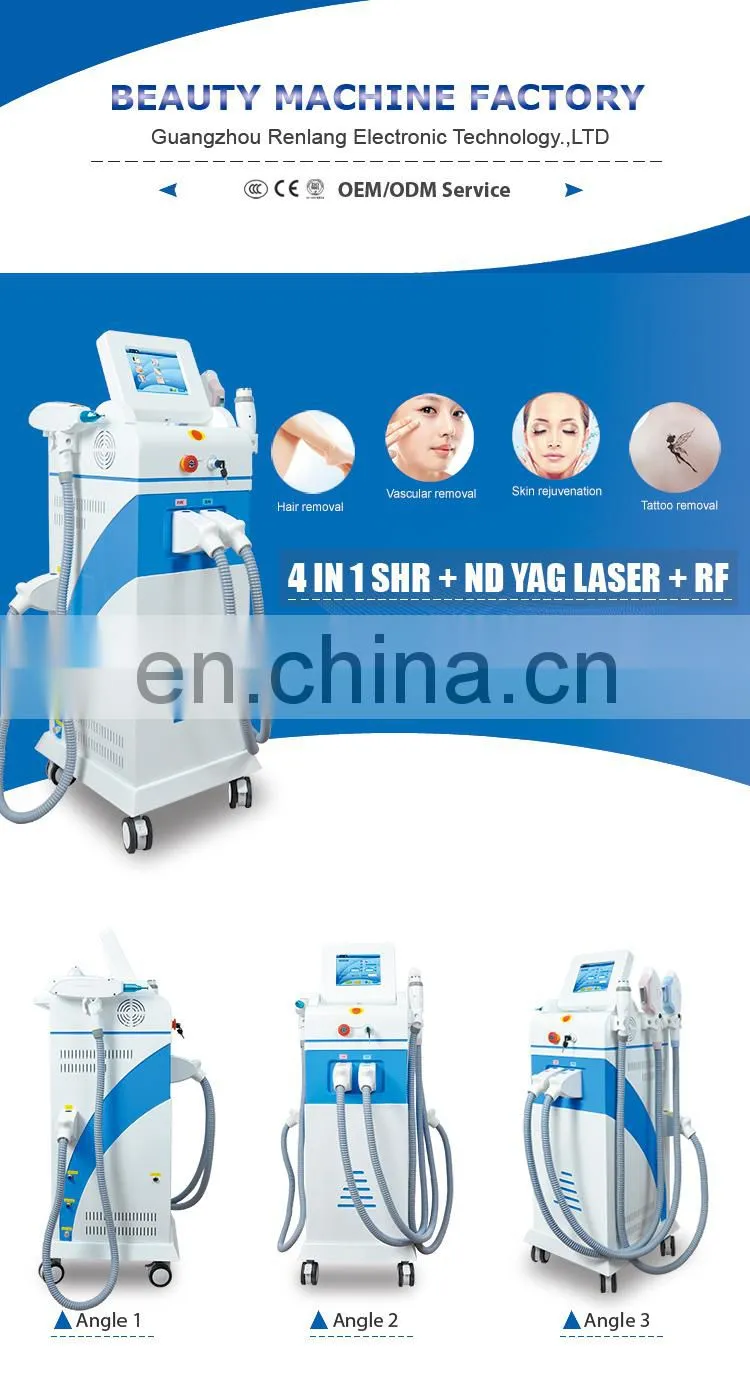 5 in 1 epilator hair removal and nd yag laser China supplier