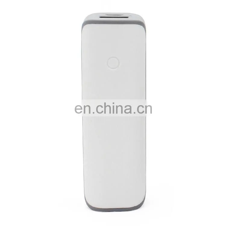 Factory High Quality Dual Ports power bank LED screen display 4000mah USB Port Plastic power charger