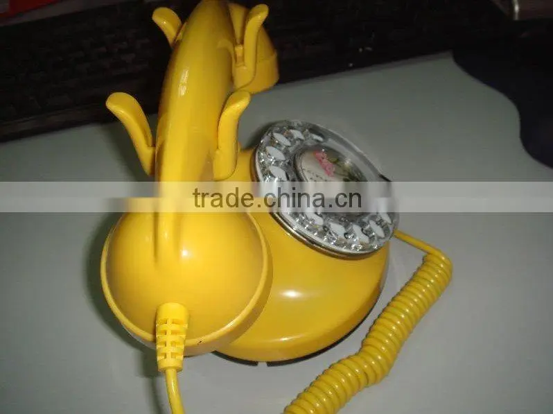 Antique Rotary Telephone with ABS Material