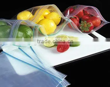 100% virgin fresh vegetables packing plastic bags from China with zipper