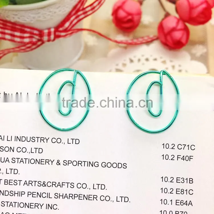 Responsibled factory customized stationery paper clip number shape